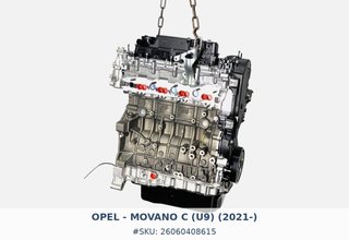 Motor Opel Movano 2.2 Nuevo con 0 kilómetros