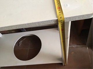 Mesa camilla blanca de madera