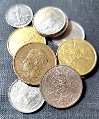 Monedas de Bélgica