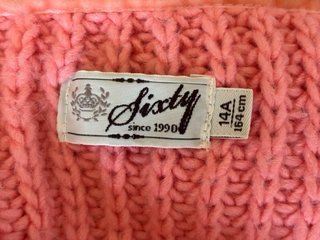 Jersey rosa manga corta
