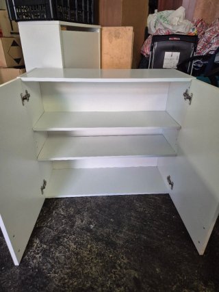 Mueble de cocina blanco