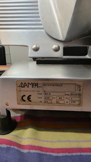 Cortadora de fiambre profesional