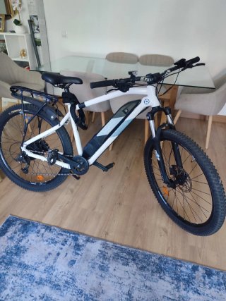 Bicicleta Eléctrica Rockrider Blanca