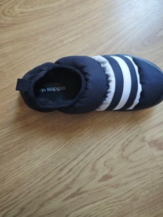 Adidas Originals Puffylette Negras/Blancas