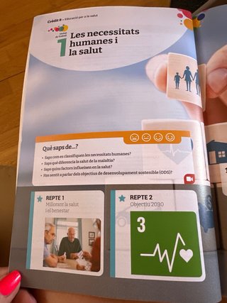 Educació per a la salut. Recolzament psicològic...