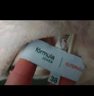 Abrigo Fórmula Joven reversible Talla 38
