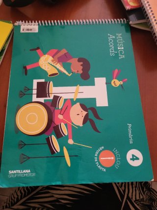 Música, 4 Primària Acords