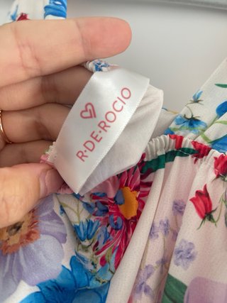 Vestido midi estampado floral