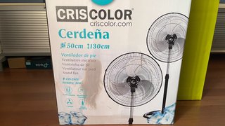 Ventilador de pie Cris Color 50cm
