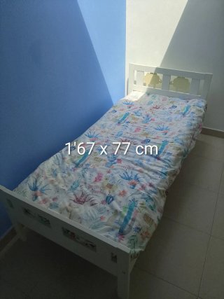 Cama infantil 167x77 cm