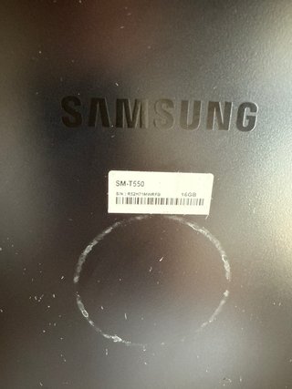 Samsung Galaxy Tab A 16GB Negra