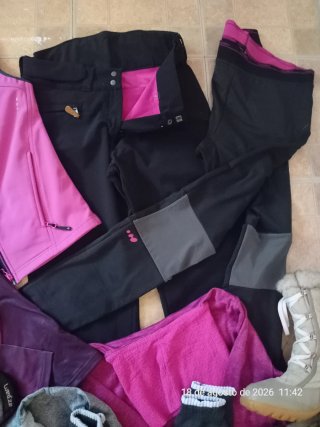 Lote Ropa para nieve(12 prendas) Talla 36