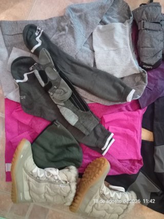 Lote Ropa para nieve(12 prendas) Talla 36