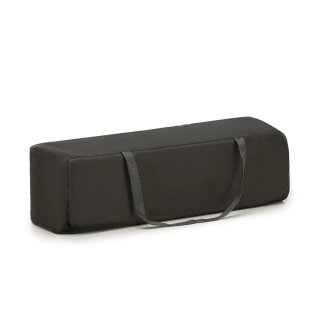 Cuna de viaje kinderkraft gris