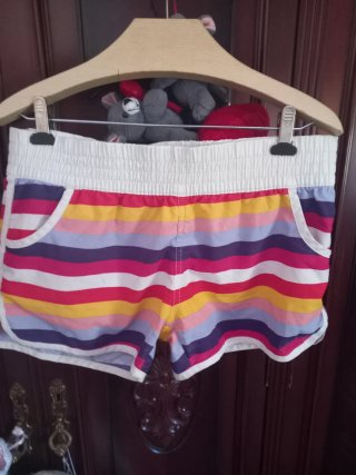 Pantalones cortos de rayas