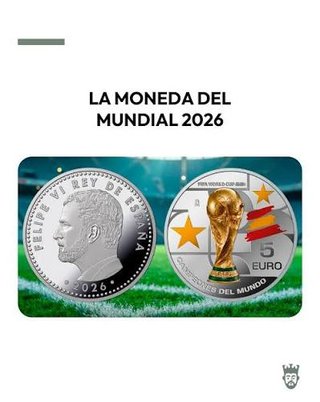 Moneda 5 Euros Campeones Mundial