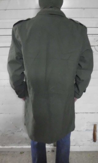 Parkas ejército belga modelo 1989 verde OTAN