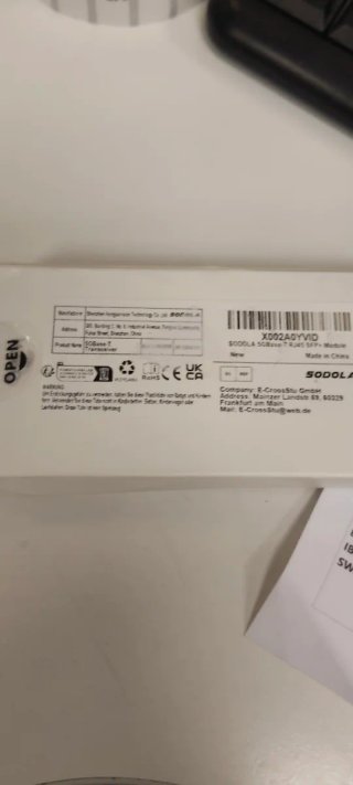 SODOLA SL-5GE-SFP-FR 2.5GBase-T SFP+