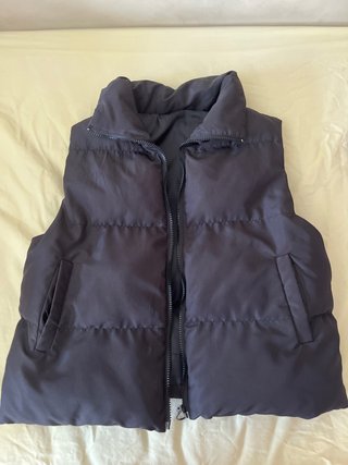 Chaleco acolchado negro