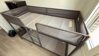 Litera infantil IKEA Metal Gris