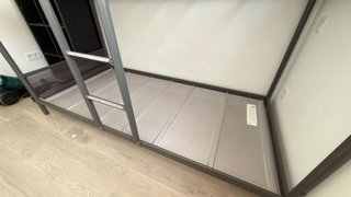 Litera infantil IKEA Metal Gris
