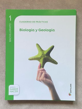 Libro Biología y Geología 1 Bachillerato