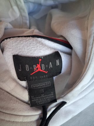 Sudadera Jordan Air Camuflaje Gris