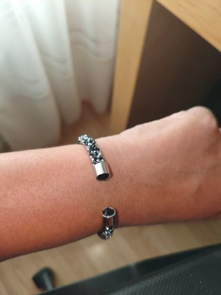 Pulsera con brillantes