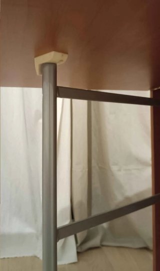 Mesa abatible madera y metal