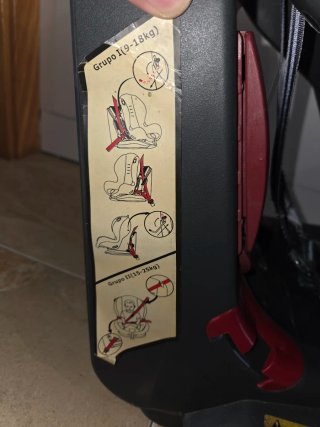 Silla coche Grupo I y II