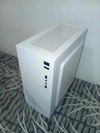 Caja PC Mars Gaming Blanca Cristal Templado