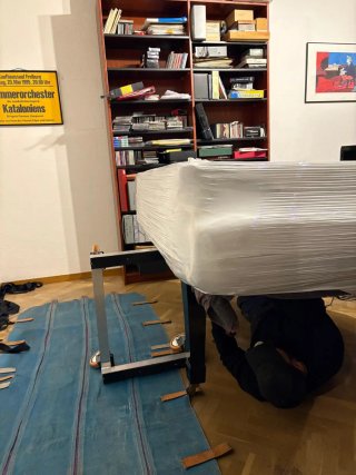 Transporte de pianos, mudanzas y materiales pesado