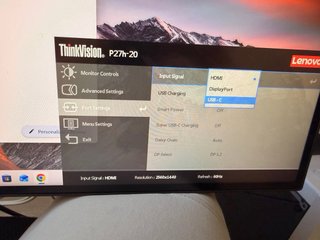 Pantalla Lenovo ThinkVision P27-20