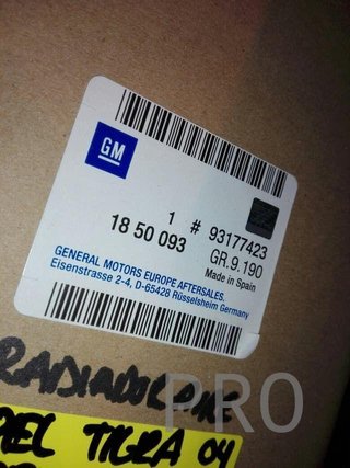 Radiador aire opel tigra corsa combo nuevo