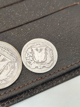 Monedas de plata República Dominicana