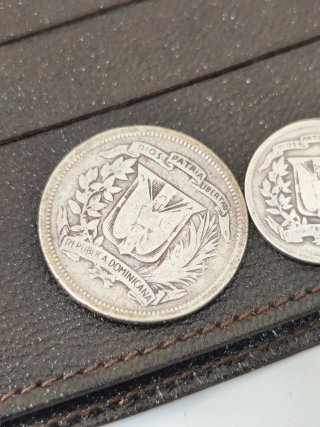 Monedas de plata República Dominicana