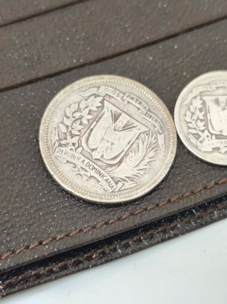 Monedas de plata República Dominicana