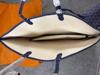 Bolso Goyard Grande Mujer Azul/Morado