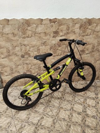 Bicicleta niño doble suspensión
