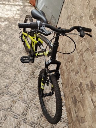 Bicicleta niño doble suspensión
