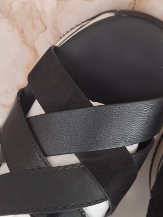 Sandalias Hogan Piel Flexible Plataforma Italy
