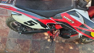 IMR 50cc Motocross Roja y Blanca