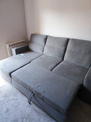 Sofá Chaise Longue Harrison Gris