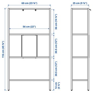 Librería IKEA BAGGEBO Blanca