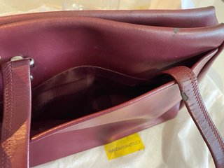 Bolso Mandarina Duck Rojo Piel