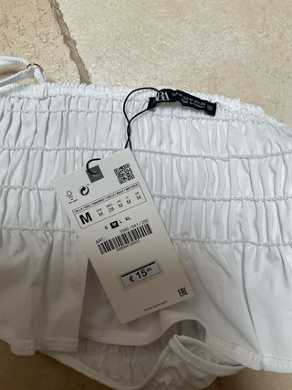 Top Zara blanco