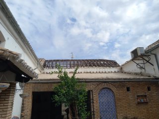 Desmontaje de tejados viejos
