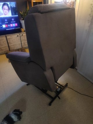 Sillón Eléctrico Reclinable Tela Gris precio negoc