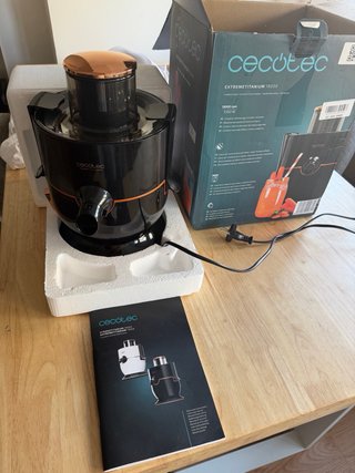 Extractor Zumo Cecotec Extremetitanium 19000