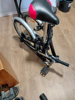 Bicicleta plegable ruedas 50 cm